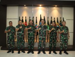 Pangdam XII/Tpr Terima Kunjungan Tim Pokja Penyusunan Kajian Strategis Sahli Kasad