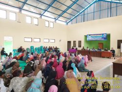 Penyaluran Bantuan Langsung Tunai  (BLT)  Dana DesaTahap I Desa Sarimanggu Berlangsung Kondusif