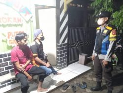 Jaga Kondusifitas Wilayah, Polsek Banjaran Laksanakan Patroli Malam