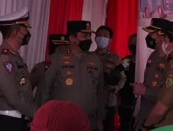 Tinjau Pos Pam, Polri Paparkan Upaya Wujudkan Mudik Aman dan Sehat