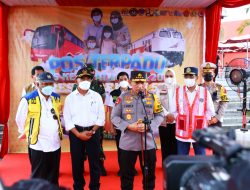 Cek Rest Area KM 57, Kapolri Imbau Pemudik Manfaatkan Layanan Posko Mudik