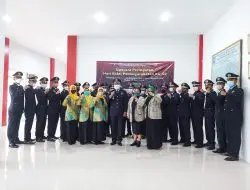Puncak Peringatan Hari Bakti Pemasyarakatan Ke-58, Rutan Kelas IIB Boyolali Mengikuti Upacara Secara Virtual