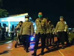 Patroli Pospam Ops Ketupat Lodaya, Antisipasi Gangguan Kamtibmas dan Penerapan Prokes di Tempat Keramaian