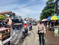 Kapolsek Jatiwangi Pantau Pos PAM Operasi Ketupat Lodaya 2022 Jelang Puncak Mudik Lebaran