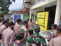 Kabagren Polres Majalengka Pimpin Apel Persiapan Pam Ketupat Lodaya Tahun 2022