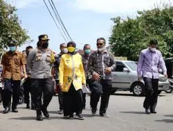 Kapolres Bersama Wali Kota Banjar Sidak Harga Bahan Pokok di Pasar