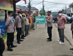 Kabag Ren Polres Majalengka Kunjungi Pos Gatur Ops Ketupat Lodaya 2022 Talaga
