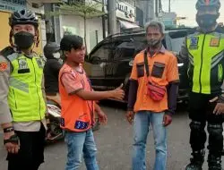 Tim Patroli Sepatu Roda Polres Banjar, Imbauan Prokes dan Antisipasi Tindak Kejahatan