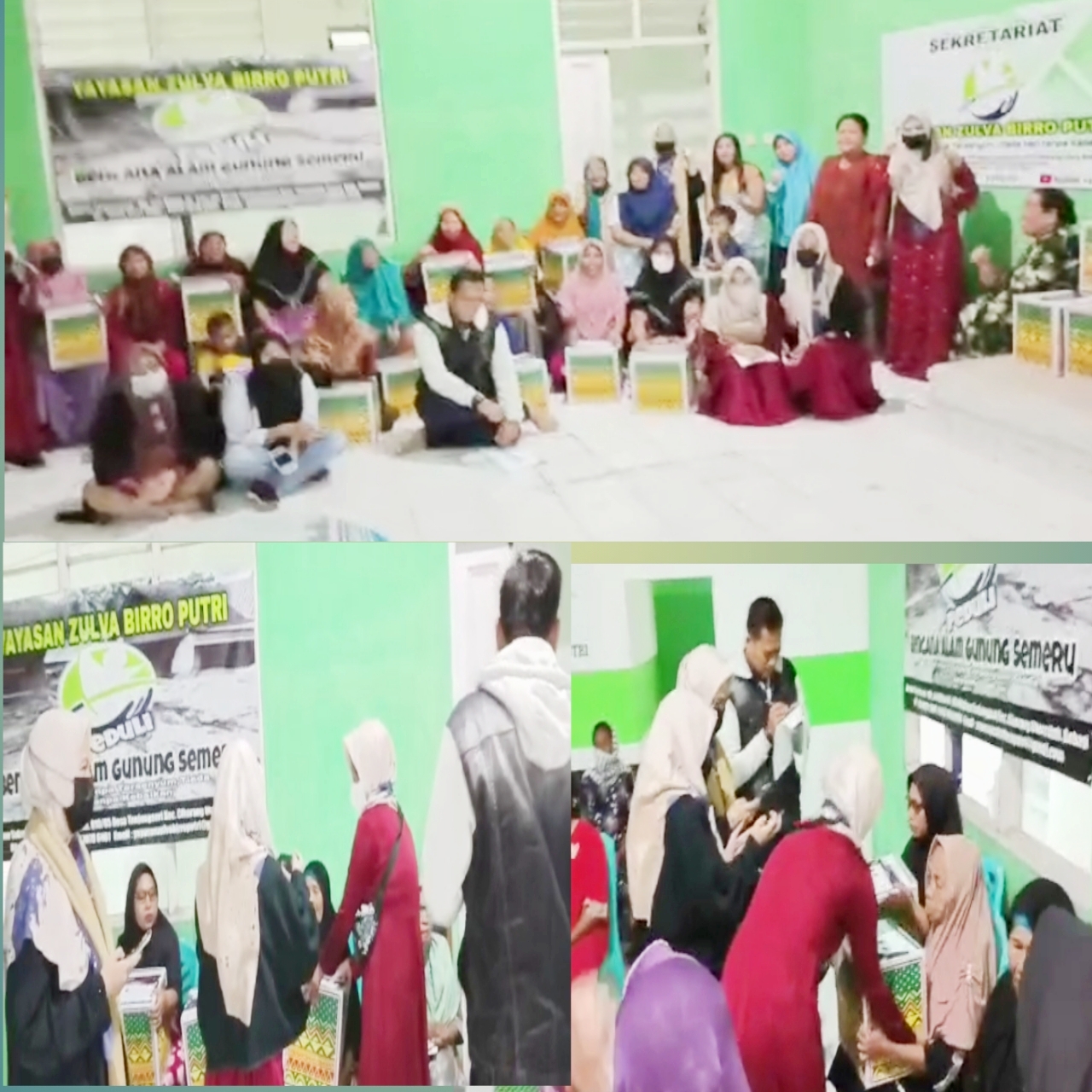 Bazzar Peduli dan santunan 