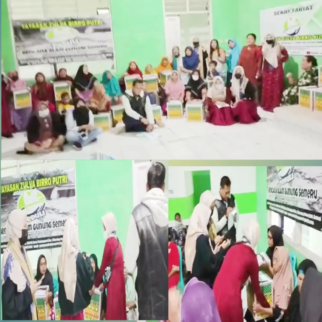 Bazzar Peduli dan santunan