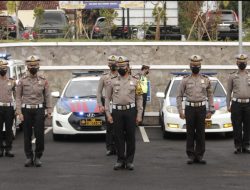Jelang Ramadhan 1443 H Satlantas Polres Purwakarta Cek Kesiapan Persoil Dan Armada Pada Operasi Ketupat Lodaya 2022