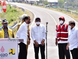 Resmikan Jalan Lingkar Brebes-Tegal, Jokowi Harap Mudik Jadi Lebih Lancar
