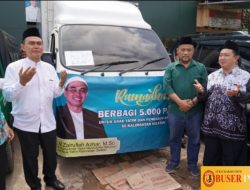 Bupati Zairullah Bagikan 5.000 Bingkisan Lebaran Untuk Anak Yatim se-Kalsel