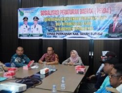 Dinas Perikanan Tanbu Sosialisasikan Perda Penyelenggaraan Pelelangan Ikan dan Retrebusi Jasa Usaha