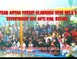 LATGAB Antar Praktisi Beladiri AKTI Kab. Bekasi Bersatu Dalam Kebersamaan