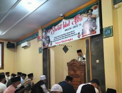 Polres Majalengka Gelar Shalat Idul Fitri 1443 H Dengan Aturan Prokes Ketat