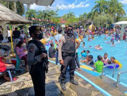 Wujudkan Kamtibmas Yang Kondusif, Satgas Preventif Ops Ketupat Lodaya 2022 Patroli Obyek Wisata