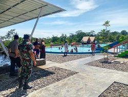 Polsek Rajagaluh Bersama Koramil Monitoring Kegiatan Pembukaan Obyek Wisata