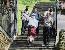 Kunjungi Pura Tirta Empul, Presiden Dorong Pemeliharaan Aset Kebudayaan Negara