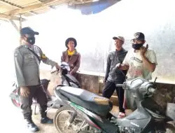 Cegah Covid 19,Polsek Malausma Himbau Masyarakat Untuk Terapkan Prokes