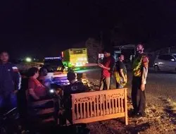 Dengan Patroli Cerdik di Malam Hari, Polisi Berikan Pelayanan Terhadap Masyarakat