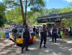 Utamakan Keselamatan Wisatawan, Sat Samapta Polres Majalengka Lakukan Pengamanan Pada Objek Wisata