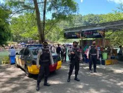 Utamakan Keselamatan Wisatawan, Sat Samapta Polres Majalengka Lakukan Pengamanan Pada Objek Wisata
