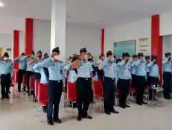 Rutan Kelas IIB Boyolali ikut serta dalam Apel Pegawai dan Halal Bi Halal Keluarga Besar Kemenkumham bersama Menteri Hukum dan HAM RI.