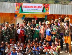 Dorong Majunya Perekonomian, Satgas Satuan Organik Yonif Raider 301/PKS Luncurkan Program Revitalisasi Masyarakat Distrik ILU Kab Puncak Jaya Papua