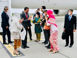 Presiden Jokowi dan Rombongan Transit di Amsterdam Sebelum Terbang ke Washington