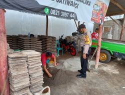 Giatkan Patroli Kamtibmas, Bhabinkamtibmas Polsek Cigasong Sambangi Warga Binaan