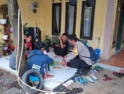 Pasca Lebaran Idul Fitri 1443 H, Polsek Jatitujuh Gencarkan Giat Sambang Antisipasi Gangguan Kamtibmas