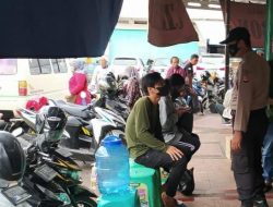 PPKM Level 2 Pasar Banjar Masih Ramai Pengunjung Sampai Sore 