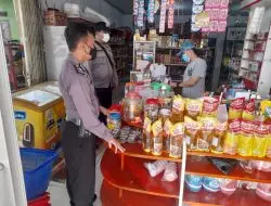Bhabinkamtibmas Polsek Lemahsugih Monitoring Ketersediaan Minyak Goreng Curah di Wilayah Lemahsugih Majalengka