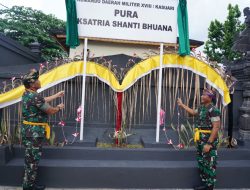 Pangkogabwilhan III Resmikan Pura Ksatria Shanti Bhuana Kodam XVIII/Kasuari