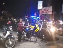 Personel Gabungan Polres Majalengka Laksanakan KRYD Antisipasi Malam Longweekend Dengan KRYD