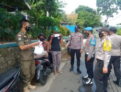 Polsek Sindangwangi Gelar Operasi Yustisi , Tertibkan Warga Tak Gunakan Masker