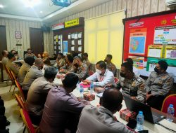 Tim Asistensi Pelayanan Publik Polda Kep. Babel Lakukan Peninjauan Pelayanan Publik di Polres Beltim