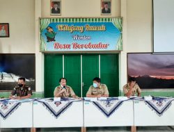 Rapat Sosialisasi Pekerjaan Sarana Irigasi DI Tangsi Berjalan Lancar Tertip Dan Aman