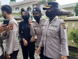 Eks karyawan Hotel Sandjaja Sowan ke Mapolda Sumsel.