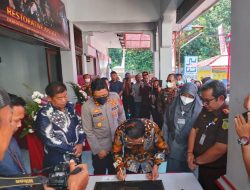 Kapolres Majalengka Hadiri Launching Rumah Restorative Justice “Rumah Repeh Rapih” Kabupaten Majalengka di Desa Talaga Wetan