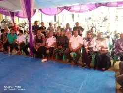 Wakili Kapolsek, Ka SPKT Polsek Cikijing Hadiri Pesta Rakyat Pareresan