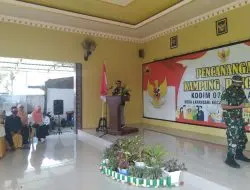 Pencanangan Kampung Pancasila Desa Layan Sari Berlangsung Kondusif