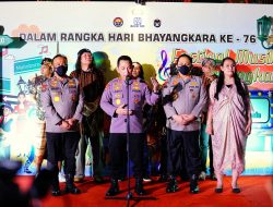 Tutup Festival Musik Jalanan, Kapolri Komitmen Bangun Ruang Demokrasi yang Positif untuk Jaga Persatuan