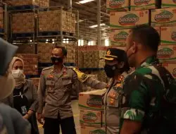 Kapolres Banjar Bersama Dandim 0613/Ciamis Cek Distributor dan Ketersediaan Minyak Goreng