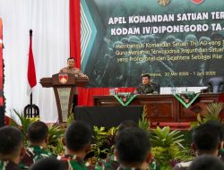 Kapolda Jateng: Sinergitas TNI-Polri Berperan Besar Dalam Penanganan Pandemi Covid dan Pembangunan Ekonomi di Jateng Dihadapan Komandan Kesatuan TNI, Kapolda Jateng : Sinergitas TNI – Polri di Jateng Sudah Teruji