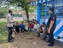 Patroli Polsek Jatiwangi Berikan Himbauan kamtibmas pada Masyarakat Terkait Maraknya Kejahatan Jalanan