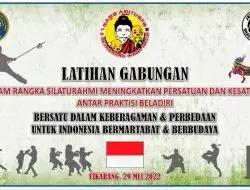 AKTI : Aliansi Kungfu Tradisi Indonesia Akan Menggelar Latihan Gabungan Di Sekretariat DPC AKTI Kab. Bekasi
