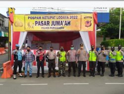 Kapolres Purwakarta: Jika Pemudik Lelah Sebaiknya Beristirahat di Pos Pam.