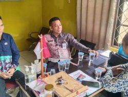 Camat Satui Kadri M.S.Ag.MH, baru bertugas Kunjungi Desa Satui Timur